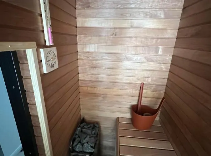 With Sauna And Terrace Apartment